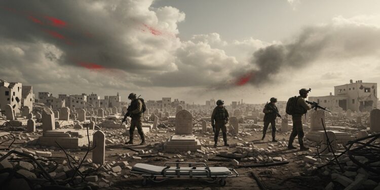 Israël Lance une Opération pour Retrouver le Corps du Dernier Otage à Gaza - Viral Mag Opération militaire israélienne en cours dans un cimetière du nord de Gaza pour localiser le corps de Ran Gvili dernier otage retenu Le Hamas affirme avoir transmis les informations Tensions autour du cessez le feu et de Rafah Viral Mag