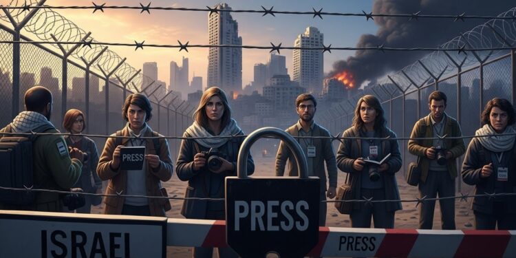 La presse internationale dénonce le maintien de linterdiction daccès indépendant à Gaza par Israël même après le cessez le feu La Cour suprême doit trancher sur cette restriction persistante qui limite la liberté dinformer   Viral Mag