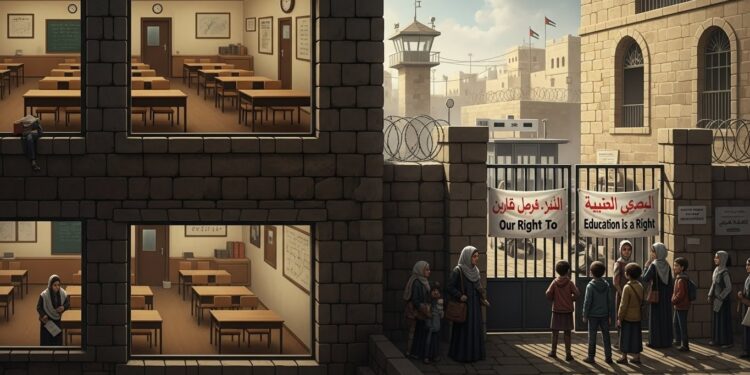 À Jérusalem Est des écoles privées suspendent les cours pour protester contre les restrictions israéliennes sur les permis de travail des enseignants de Cisjordanie affectant 20 000 élèves Une crise éducative majeure   Viral Mag