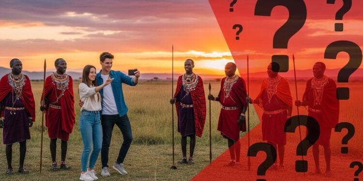 Après leur Halloween controversé Kamila et Noré de Secret Story sont accusés de stigmatisation culturelle lors dun safari en Tanzanie Leur réponse divise encore plus la toile   Viral Mag