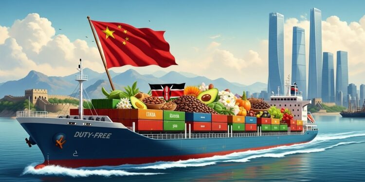 Le Kenya obtient un accès sans droits de douane sur 982 de ses exportations vers la Chine diversifiant ses marchés face aux tensions avec les USA et lincertitude sur lAGOA Une avancée majeure pour lagriculture kényane   Viral Mag