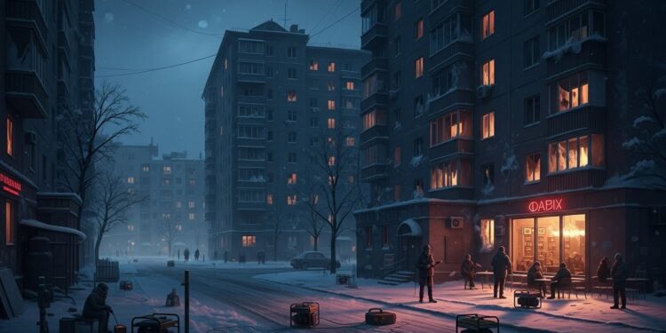 À Kiev plus de 800 immeubles restent sans chauffage après les frappes russes massives malgré des températures glaciales Découvrez la situation critique des habitants et les efforts de réparation en cours   Viral Mag