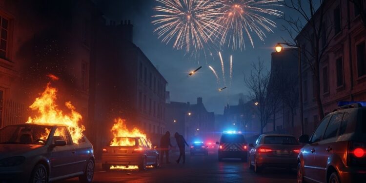 Dans le quartier du Mireuil à La Rochelle la nuit du Nouvel An a été marquée par des incendies de voitures et des tirs de mortiers Découvrez les faits les témoignages et le contexte de ces incidents qui ternissent les fêtes   Viral Mag