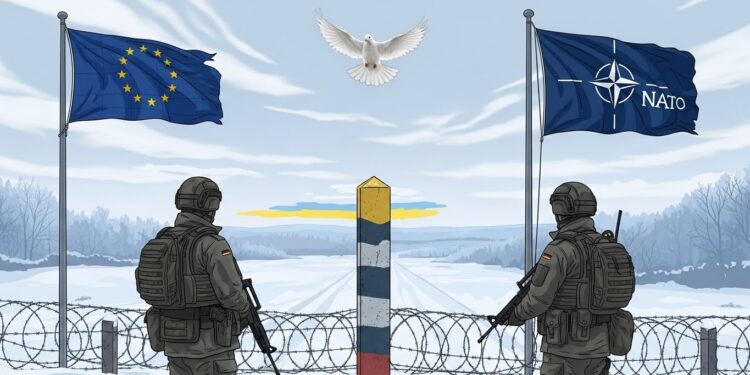 Le chancelier allemand envisage lenvoi de forces en pays OTAN voisin de lUkraine après cessez le feu marquant un tournant dans le soutien à Kiev et la sécurité européenne   Viral Mag