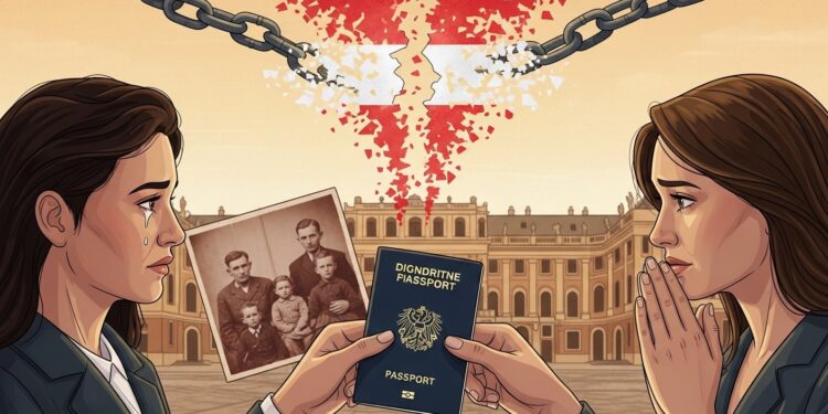 Depuis 2020 lAutriche a accordé sa nationalité à plus de 40 000 descendants de victimes du nazisme majoritairement israéliens et américains Un geste fort de réconciliation historique   Viral Mag