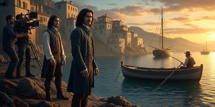 Découvrez létonnant point commun entre la série France 2 avec Sam Claflin et le film Pierre Niney  tournages simultanés mêmes décors et anecdote incroyable dun pêcheur vu sur les deux productions    Viral Mag