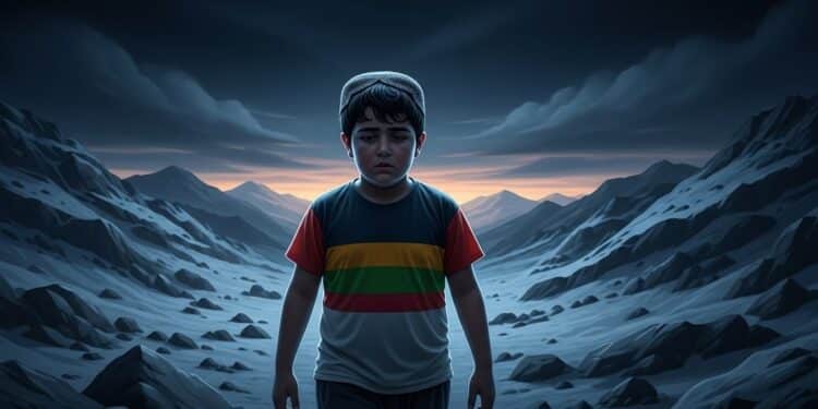 Découvrez les histoires déchirantes de jeunes Afghans risquant leur vie dans les montagnes enneigées pour fuir la misère Un drame humain qui révèle la crise profonde en Afghanistan   Viral Mag