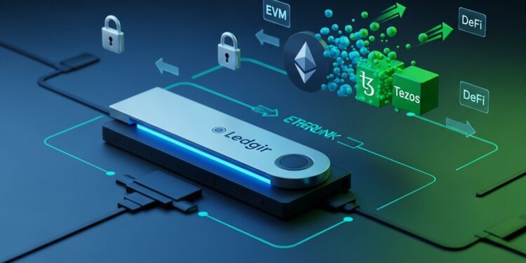 Découvrez comment Ledger supporte nativement Etherlink la couche EVM de Tezos pour une custody sécurisée de XTZ DeFi accessible et staking imminent Une avancée majeure en sécurité crypto   Viral Mag