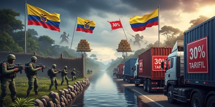 LÉquateur applique 30 de droits de douane sur les importations colombiennes dès février 2026 en réponse au manque de coopération contre le narcotrafic frontalier Une mesure choc qui bouleverse les relations andines   Viral Mag