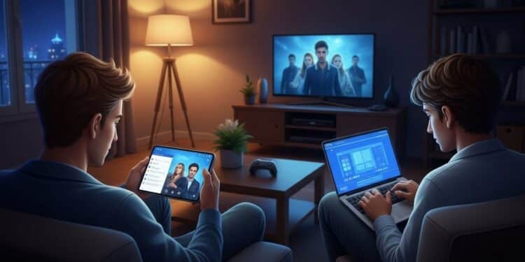 La télévision perd du terrain dans les foyers français Découvrez pourquoi streaming réseaux sociaux et jeux en ligne dominent désormais nos soirées en 2026   Viral Mag