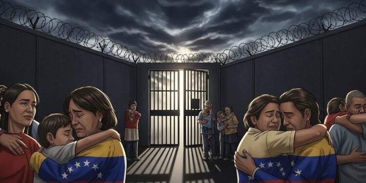 Libérations au Venezuela : Espoir Fragile pour Prisonniers Politiques - Viral Mag Au Venezuela 87 prisonniers politiques libérés pour le Nouvel An après la contestée élection de 2024 Un geste insuffisant face à la répression et aux tensions avec les États Unis Viral Mag