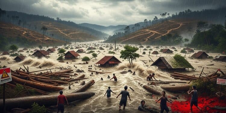 Après les inondations meurtrières à Sumatra causant plus de 1000 morts lIndonésie réclame 244 millions deuros à six entreprises pour déforestation aggravante Découvrez les poursuites et les enjeux écologiques   Viral Mag
