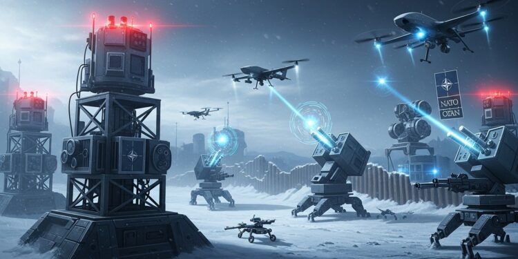 Découvrez comment lOTAN renforce ses défenses frontalières avec la Russie via une zone high tech automatisée  drones robots et IA dici 2027 pour une sécurité renforcée en Europe   Viral Mag