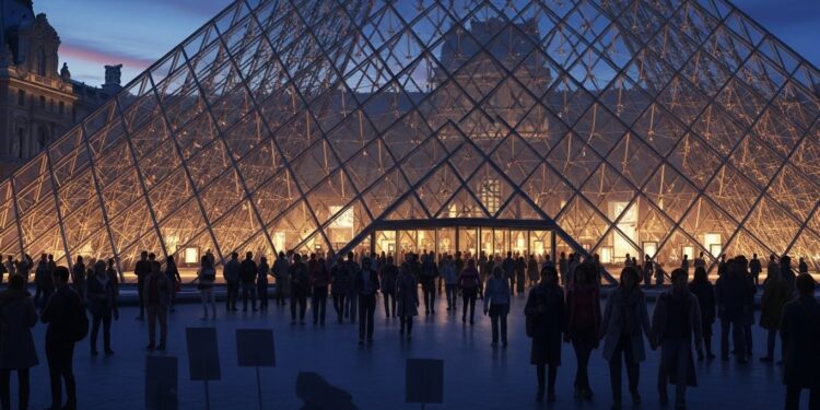 Découvrez les chiffres de fréquentation du Louvre en 2025  9 millions de visiteurs une hausse légère un vol spectaculaire et une grève en cours Retour sur une année mouvementée pour le plus grand musée du monde   Viral Mag