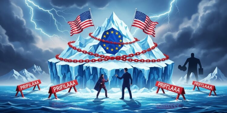 LUE dispose doutils anti coercition pour contrer les menaces tarifaires de Trump visant à annexer le Groenland Un commissaire européen affirme  le territoire ne sera jamais américain   Viral Mag