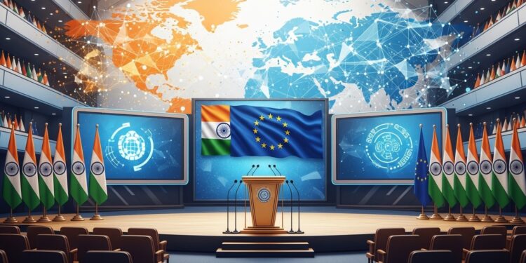 LUnion européenne avec Antonio Costa et Ursula von der Leyen honore le Jour de la République indien Vers un accord commercial historique pour booster les échanges bilatéraux face aux tensions mondiales   Viral Mag