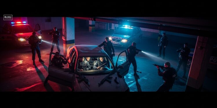 À Lyon cinq ressortissants colombiens lourdement armés ont été arrêtés juste avant un probable règlement de comptes lié au narcotrafic dans le quartier sensible de La Duchère Détails dune opération nocturne impressionnante   Viral Mag