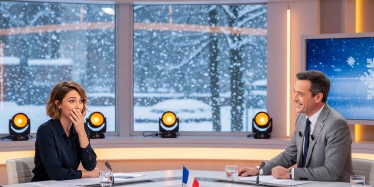 Découvrez le moment gênant où Patrick Cohen a lancé une remarque graveleuse sur la neige dans C à Vous Anne Elisabeth Lemoine consternée malaise palpable sur le plateau le 5 janvier 2026   Viral Mag