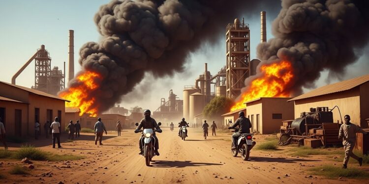 Dimanche trois usines attaquées dans louest du Mali par des jihadistes causent dénormes dégâts et enlèvent quatre civils Stratégie pour asphyxier léconomie malienne   Viral Mag