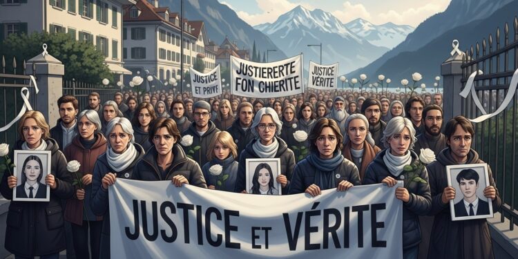 Un mois après lincendie tragique de Crans Montana qui a coûté la vie à 40 personnes une marche blanche à Lutry rassemble familles et amis pour réclamer justice et vérité sur ce drame qui a endeuillé la Suisse   Viral Mag