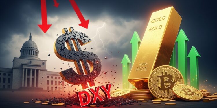 Marché Crypto Stabilisé : Chute du Dollar Avant la Fed - Viral Mag Le marché crypto se stabilise malgré les turbulences porté par la chute brutale du Dollar Index à son plus bas depuis novembre Décryptage complet avant la décision cruciale de la Fed ce 26 janvier 2026 Viral Mag