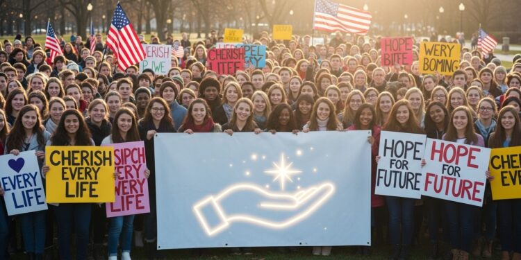 Des milliers de militants anti avortement ont défilé à Washington pour la 53e Marche pour la vie réclamant une interdiction nationale Découvrez les discours marquants et lespoir placé en ladministration Trump   Viral Mag