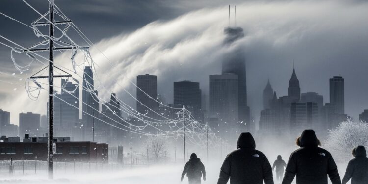 Une méga tempête hivernale menace des dizaines de millions dAméricains avec neige abondante verglas catastrophique et froid glacial Prévisions alarmantes et préparatifs dans tout le pays   Viral Mag