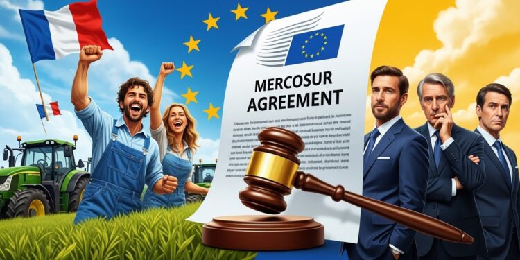 Mercosur Bloqué : Victoire des Agriculteurs Européens - Viral Mag Le Parlement européen saisit la justice contre laccord Mercosur provoquant leuphorie chez les agriculteurs Décryptage des enjeux des réactions et des conséquences pour lagriculture et le commerce UE Amérique latine Viral Mag