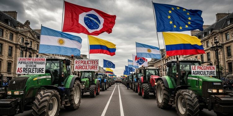 Le Parlement européen vote mercredi sur une saisine de la CJUE concernant laccord Mercosur Fractures nationales inédites et mobilisation agricole massive  décryptage dun scrutin décisif pour lavenir du commerce UE Amérique latine   Viral Mag
