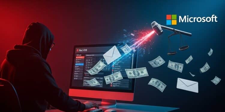 Microsoft engage la justice US et UK contre Red VDS plateforme utilisée pour phishing et fraudes à 40M$ Serveurs saisis en Allemagne avec Europol Détails choc   Viral Mag