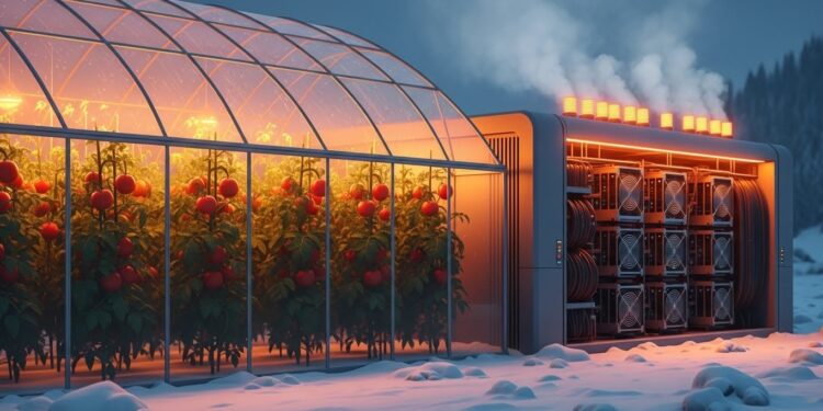 Découvrez comment des mineurs de Bitcoin recyclent la chaleur perdue de leurs machines pour chauffer des serres à tomates au Canada Un projet pilote innovant de 3 MW qui allie cryptomonnaie et agriculture durable   Viral Mag