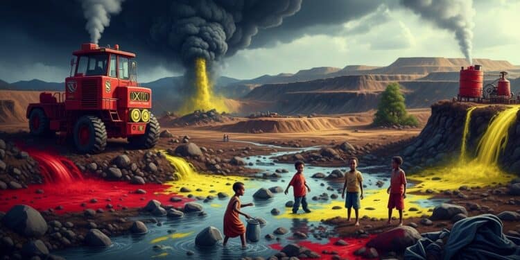 Human Rights Watch appelle à suspendre la plus grande mine dor dÉthiopie Lega Dembi face aux risques toxiques graves pour les enfants et les riverains Pollution au mercure plomb et arsenic dénoncée   Viral Mag