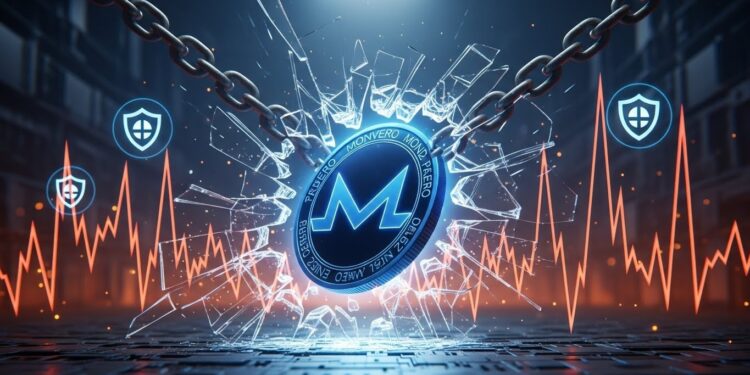 Monero XMR poursuit son impressionnante ascension vers 700 $ porté par la demande de confidentialité Attention toutefois  lexplosion du levier sur les futures laisse planer un risque majeur de correction violente   Viral Mag