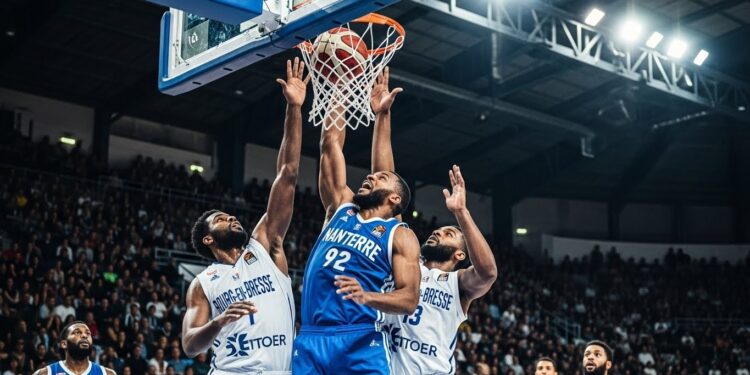 Ce samedi 17 janvier 2026 Nanterre accueille Bourg en Bresse pour un choc de la 16e journée de Betclic Elite Pronostics forces en présence et clés du match à 20h30 sur DAZN   Viral Mag