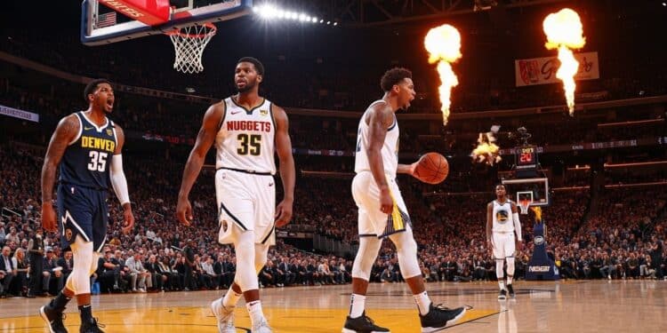 Découvrez comment Denver a gagné sans Jokic face à Toronto la frustration dAnthony Edwards après la lourde défaite des Wolves et lincroyable adresse à 3 points des Warriors   Viral Mag