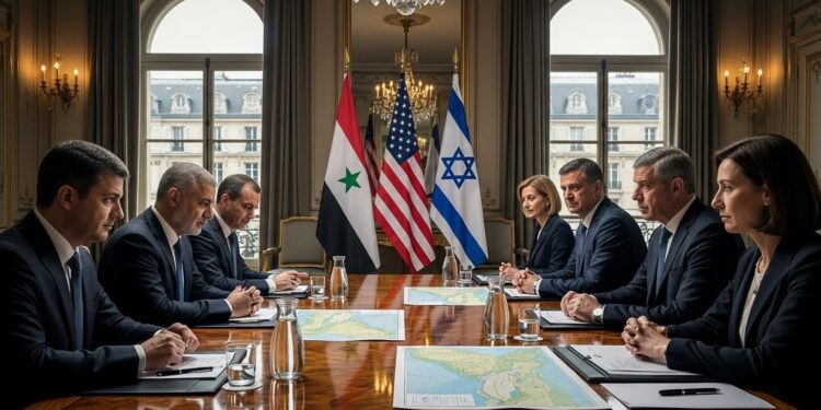 Négociations Syrie-Israël : Vers Une Paix Historique ? - Viral Mag Découvrez les détails des nouvelles négociations entre la Syrie et Israël sous médiation américaine à Paris Un accord de sécurité est il enfin possible après des décennies de tensions Analyse complète Viral Mag