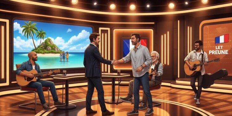 Deux musiciens emblématiques quittent Noubliez pas les paroles après des années de fidélité Nagui leur rend hommage avant larrivée dun talent confirmé Décryptage dun tournant émouvant   Viral Mag