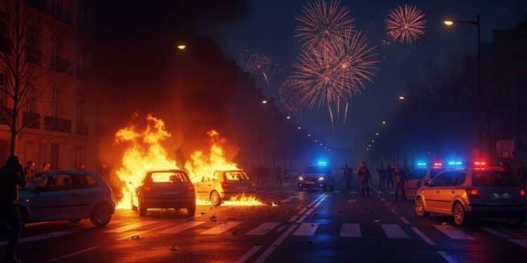 Le bilan de la Saint Sylvestre 2026 révèle 1173 véhicules brûlés et 505 interpellations en France des chiffres en nette augmentation par rapport à lannée précédente Découvrez les détails et les zones les plus touchées   Viral Mag