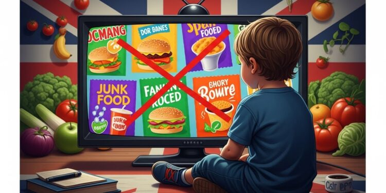 Dès 2026 le Royaume Uni bannit la publicité pour les aliments trop sucrés salés ou gras à la TV et en ligne pour protéger les enfants de lobésité Une mesure forte qui pourrait changer les habitudes alimentaires   Viral Mag