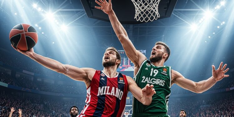 Plongez dans le choc Euroligue Olimpia Milan contre Zalgiris Kaunas ce 22 janvier 2026 Direct compositions enjeux playoffs et analyses tactiques pour un match décisif en saison régulière   Viral Mag