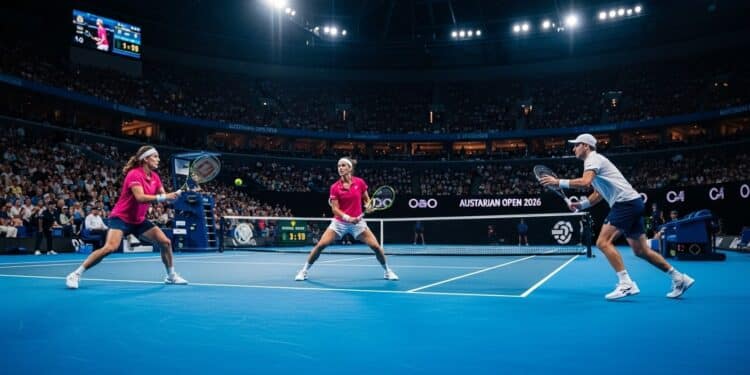 Découvrez laffrontement intense entre Ben Shelton et Casper Ruud aux huitièmes de finale de lOpen dAustralie 2026 Moments forts analyse tactique et enjeux sur la Rod Laver Arena   Viral Mag
