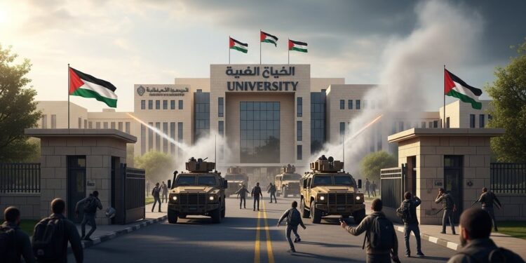 Une intervention israélienne à luniversité Bir Zeit en Cisjordanie occupée a fait cinq blessés par balles Retour sur cet événement violent et ses implications dans un contexte tendu   Viral Mag