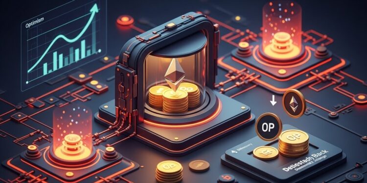 Découvrez comment Optimism propose dutiliser 50 des revenus de la Superchain pour racheter des tokens OP Une évolution majeure pour lécosystème layer 2 qui pourrait relancer le token   Viral Mag