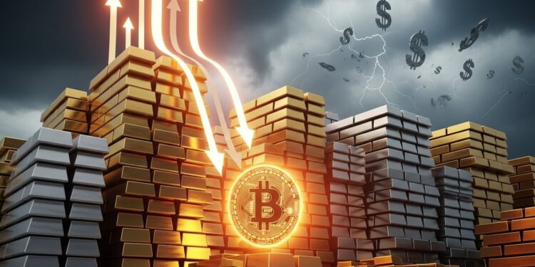Or et Bitcoin : Le Test Décisif pour les Bulls en 2026 - Viral Mag Les cours de lor explosent tandis que Bitcoin traîne Une rotation massive se prépare t elle Découvrez pourquoi les analystes anticipent une hausse parabolique du BTC dans les prochains mois Viral Mag