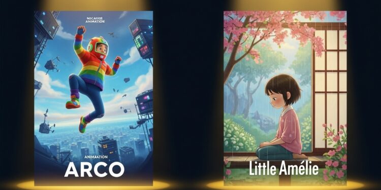 Deux films français indépendants Arco et Little Amélie nommés aux Oscars 2026 face aux blockbusters Découvrez pourquoi cette double nomination signe la vitalité de lanimation française malgré les défis financiers   Viral Mag