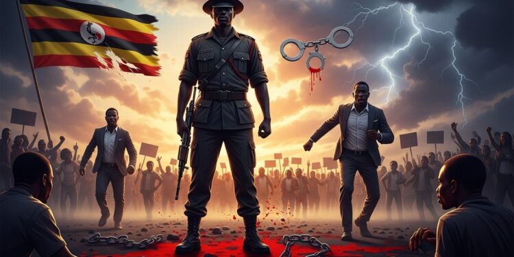 Ouganda : Répression Sanglante Post-Électorale Révélée - Viral Mag En Ouganda le chef de larmée revendique 30 morts et 2000 arrestations dans les rangs de lopposition de Bobi Wine après la réélection contestée de Museveni Détails glaçants dune crise politique majeure Viral Mag