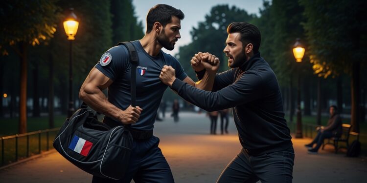 À Paris 17e un policier hors service a été insulté de  sale Français  et frappé par un individu fiché S dans le parc Martin Luther King Détails de lagression et interpellation   Viral Mag