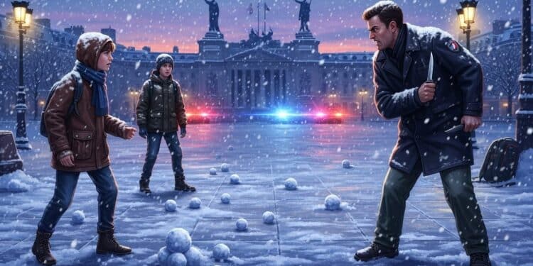 Découvrez comment une innocente bataille de boules de neige à Paris a viré au drame avec des coups de couteau sur un adolescent Un fait divers choquant qui interroge sur la violence urbaine   Viral Mag