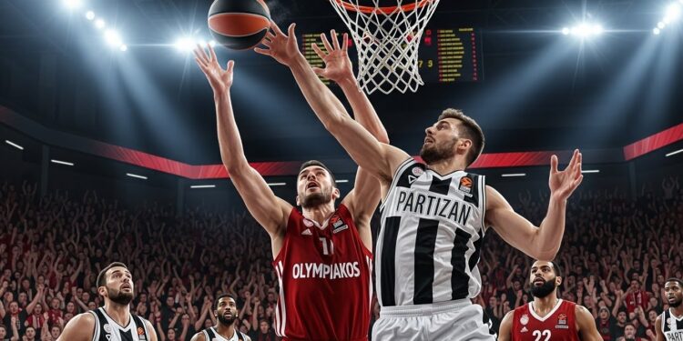 Ce soir Partizan Belgrade accueille Olympiakos en Euroligue Découvrez les enjeux forces en présence et clés du match pour cette 22e journée palpitante de la saison 2025 2026   Viral Mag