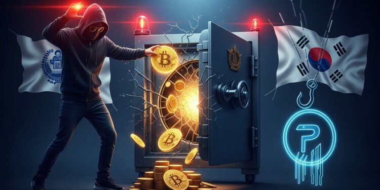 La Corée du Sud enquête sur la disparition de 48 millions de dollars en Bitcoin saisis par des procureurs suite à une attaque phishing Un scandale qui révèle les failles de la garde étatique des cryptos   Viral Mag